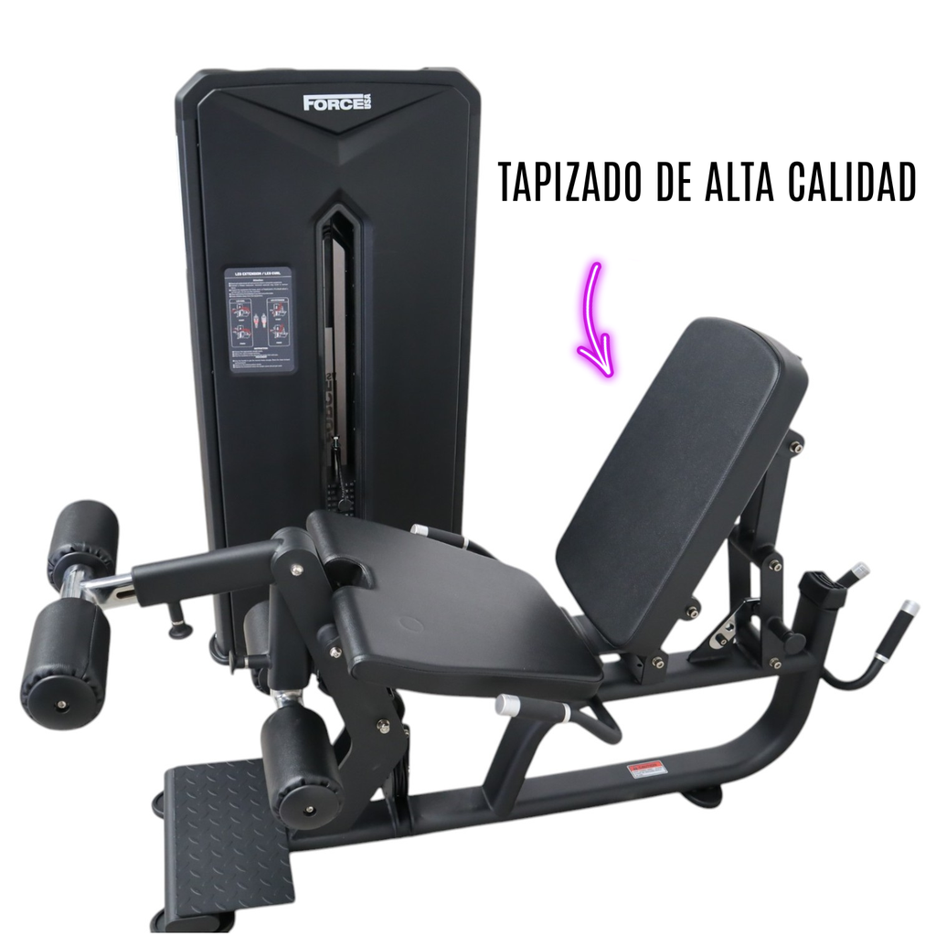 Force USA Extensión y Curl de Piernas- Leg Extension / Leg Curl Machine F-K-LELC