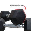 Infinité Mancuerna Hexagonal Goma de alta Resistencia Par 10 Lb IF-HL10