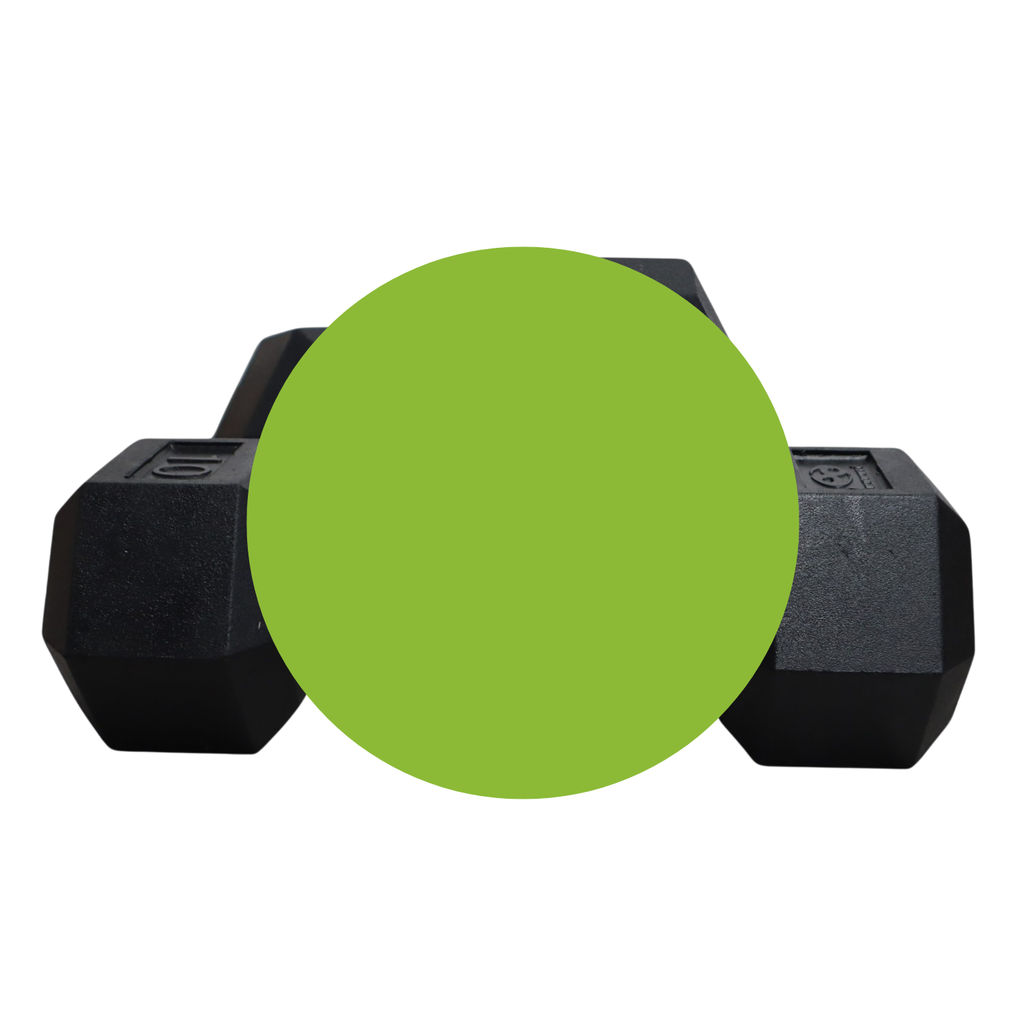 Infinité Mancuerna Hexagonal Goma de alta Resistencia Par 40 Lb IF-HL40