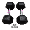 Infinité Mancuerna Hexagonal Goma de alta Resistencia Par 35 Lb IF-HL35