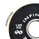 infinité disco olimpico profesional de uretano 1.25 kg IF-DU1.25