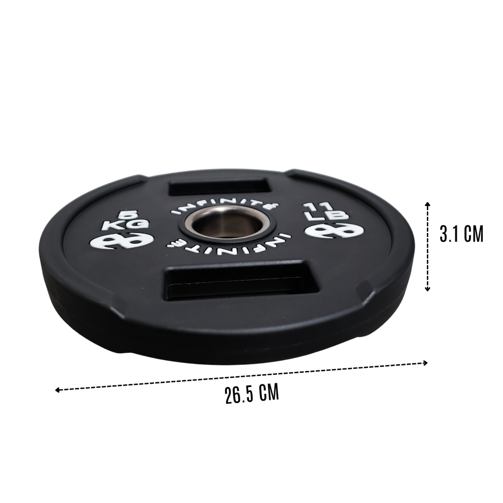 Infinité Disco Olímpico Profesional de Uretano 5 KG IF-DU5