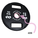 INFINITE disco de uretano olimpico profesional de uretano 10 kg IF-DU 10