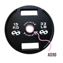 Infinité Disco Olímpico Profesional de Uretano 15kg IF-DU15