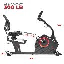Sunny Health and Fitness Bicicleta Recumbente Profesional Programable SF-RB4850SMART
