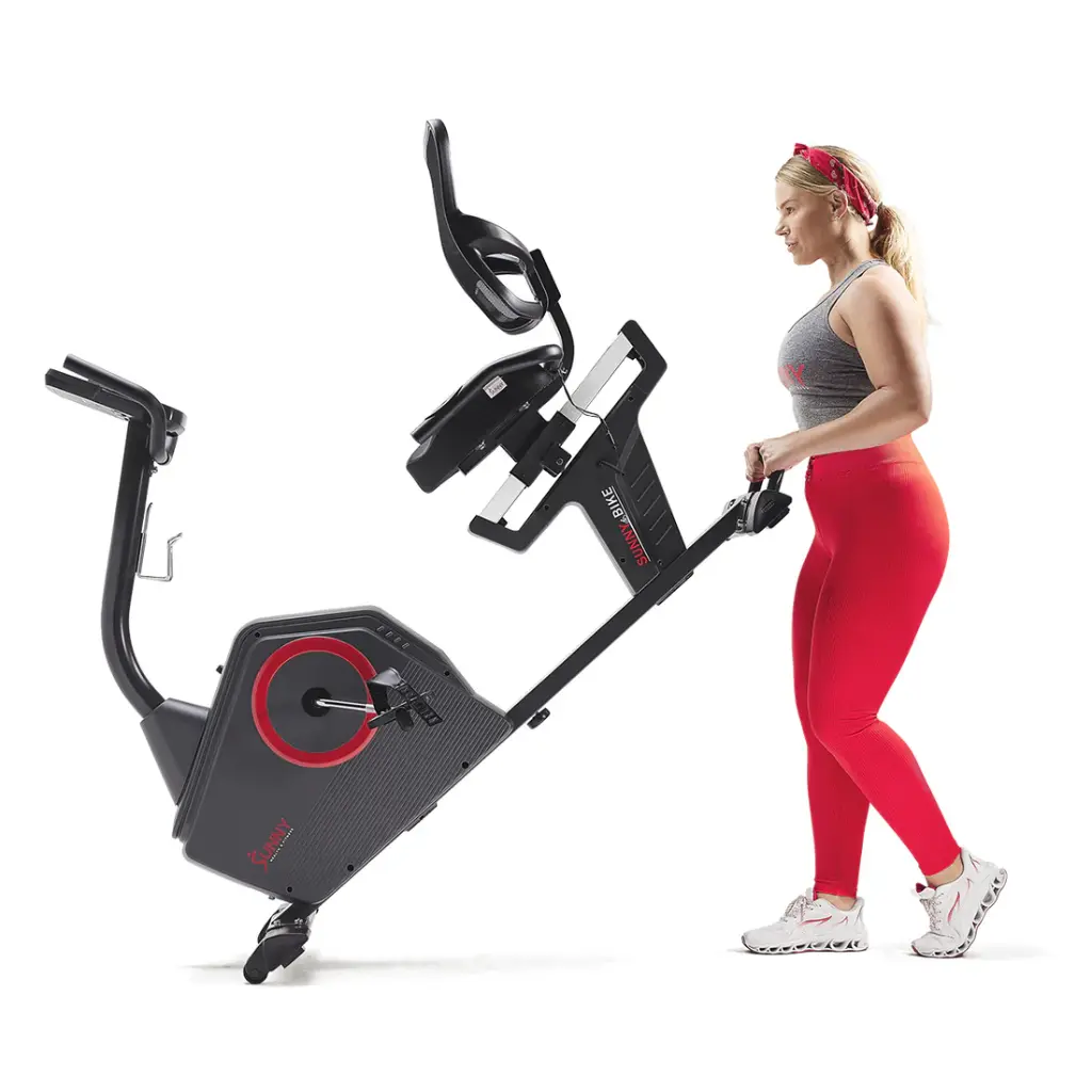 Sunny Health and Fitness Bicicleta Recumbente Profesional Programable SF-RB4850SMART