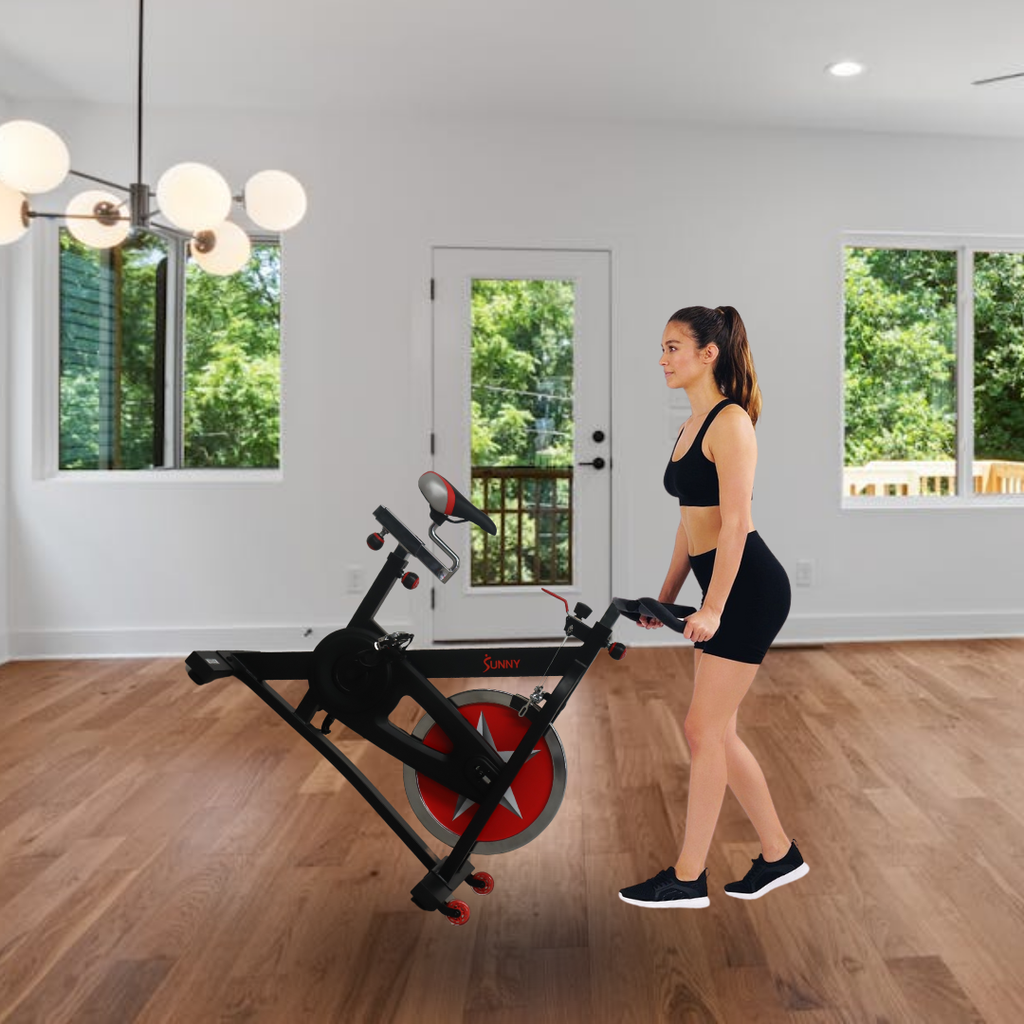 Sunny Bicicleta de Profesional Indoor Cycling Bike  color Negro SF-B901BK