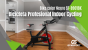 Sunny Bicicleta de Profesional Indoor Cycling Bike  color Negro SF-B901BK