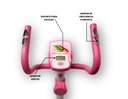 Sunny Health and fitness Bicicleta reclinada inteligente magnética Rosa SF-RB422003P