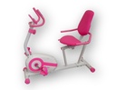 Sunny Health and fitness Bicicleta reclinada inteligente magnética Rosa SF-RB422003P