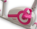 Sunny Health and fitness Bicicleta reclinada inteligente magnética Rosa SF-RB422003P
