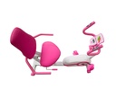 Sunny Health and fitness Bicicleta reclinada inteligente magnética Rosa SF-RB422003P