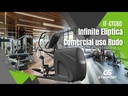 Infinite Eliptica Comercial uso Rudo/Elliptical Cross Comercial IF-CTC60