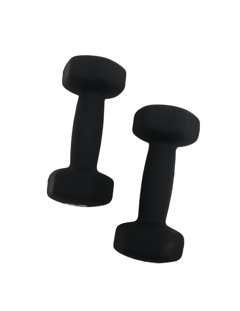 Infinité Par de Mancuernas de Neopreno 3kg IF-MN3-BLK 