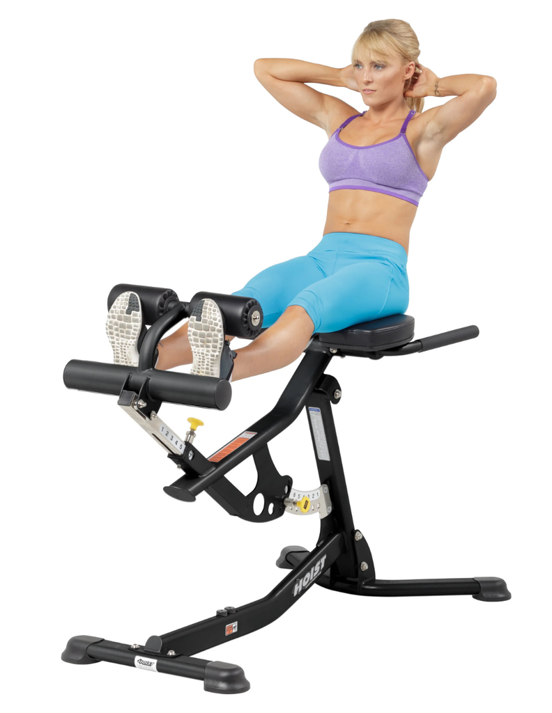 Hoist fitness Hiperextensión Romana de Espalda Negro / Back Roman Hyperextension HF-5664-PL