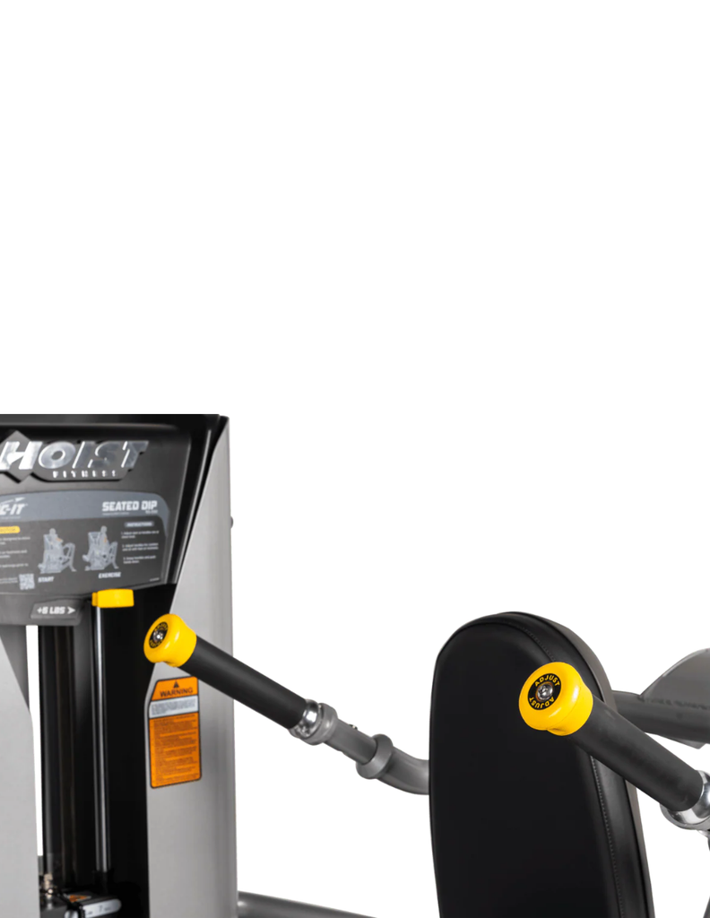 Hoist Fitness Roc-It Seated Dip Black / Fondos sentados Roc-It Negro / HF-RS-2101