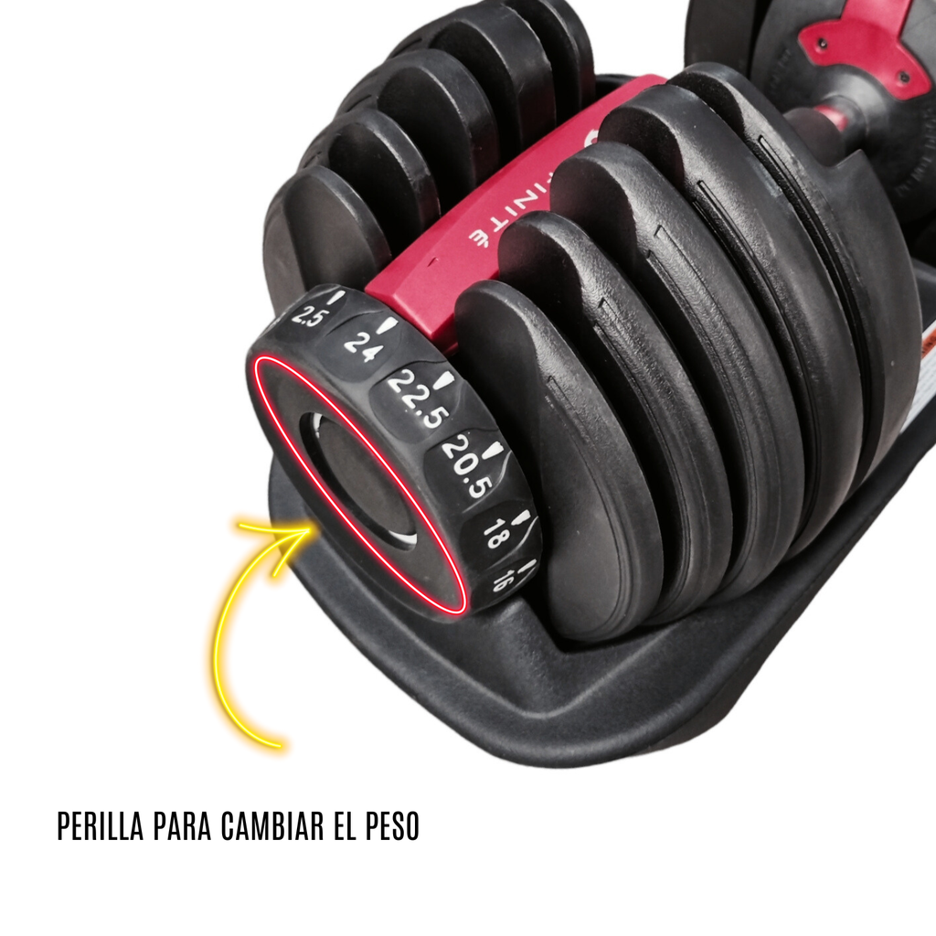 INFINITé Mancuernas ajustables / Ajustable Dumbell IF-MA24K