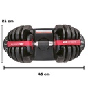 INFINITé Mancuerna ajustable/ Ajustable Dumbell IF-MA24K