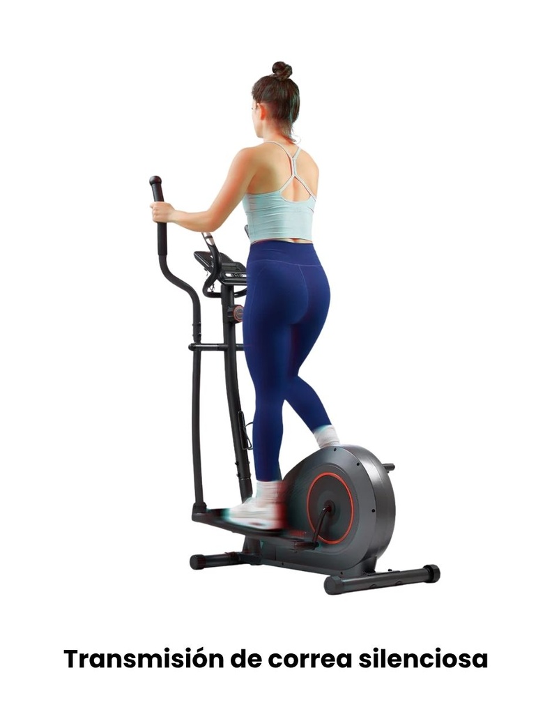 Sunny Health & Fitness Level Smart Magnetic Resistance Elliptical / Elíptica de resistencia magnética inteligente de nivel / SF-E324005 