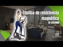 Sunny Health & Fitness Level Smart Magnetic Resistance Elliptical / Elíptica de resistencia magnética inteligente de nivel / SF-E324005 