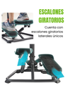 Sunny Health & Fitness Maquina Paso a Paso Para Escaleras Inteligente con Manillar Ajustable SF-S020027SMART