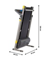 Sunny Health & Fitness Caminadora Plegable con Ahorro de Espacio SF-T7632