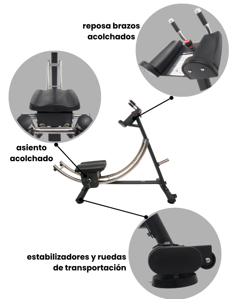 Infinité equipo para contracción de Abdomen - Commercial AB Coaster / IF-XZ666