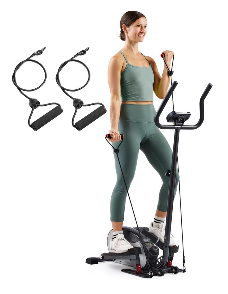 Sunny Health & Fitness Mini Elliptical Exercise Trainer / Mini máquina elíptica / SF-E323057