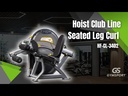 HOIST CLUB LINE SEATED LEG CURL HF-CL-3402