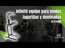 Infinité Equipo para Fondos Lagartijas y Dominadas IF-FLYD10N