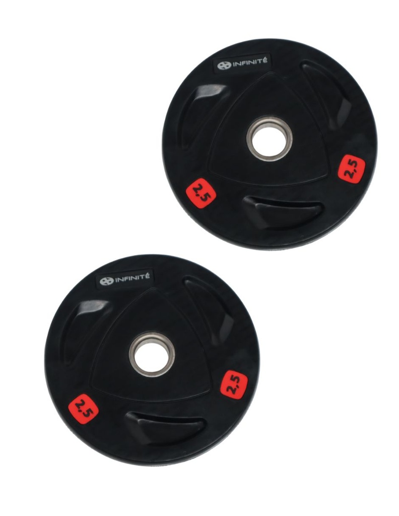 Infinité Disco Estándar Profesional con forro de goma, diámetro interior 30 mm 2.5Kg IF-LE30/2K