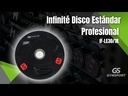 Infinité Disco Estándar Profesional con forro de goma, diámetro interior 30 mm 2.5Kg IF-LE30/2K