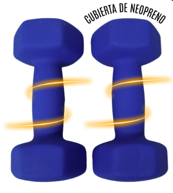 Infinité Par de Mancuernas de Neopreno 4kg IF-MN4