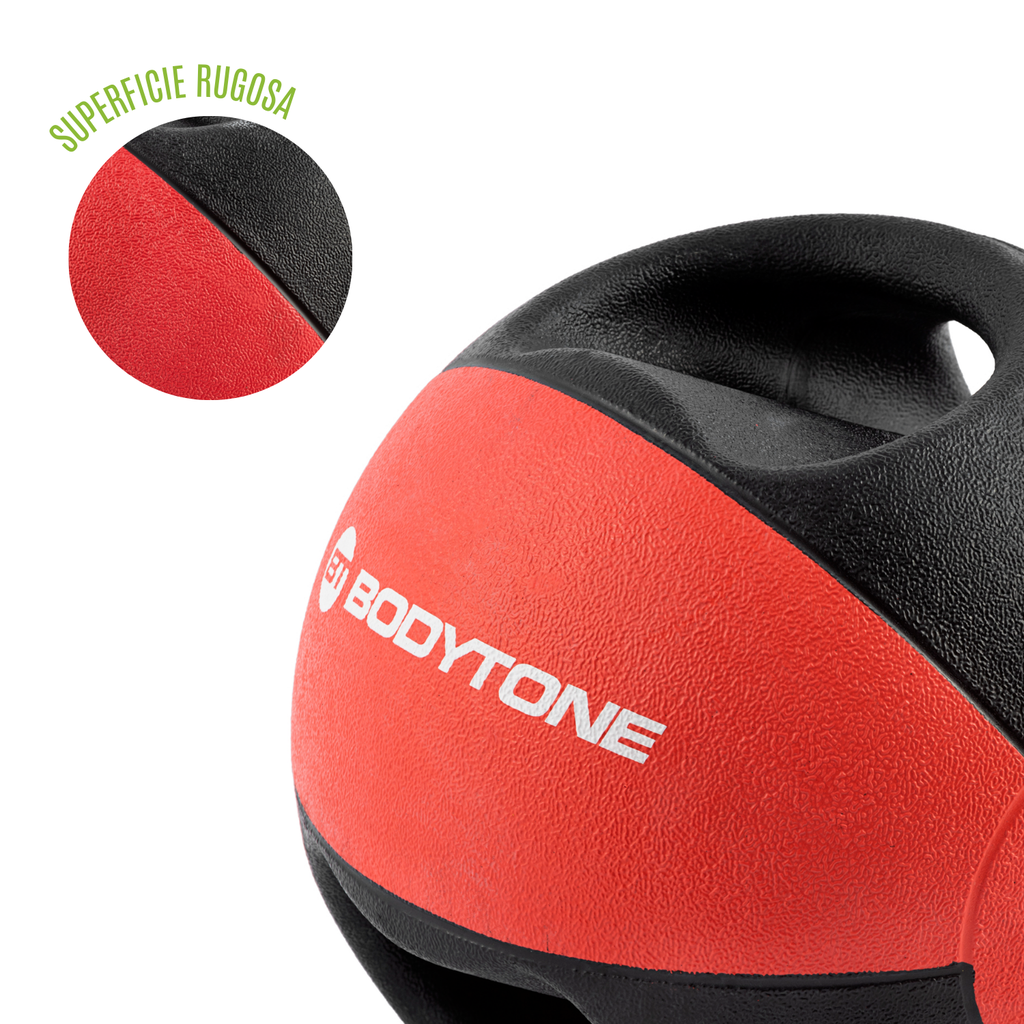 Bodytone Balón medicinal con agarre 8kg/Medicinal Ball with grip 8 kg