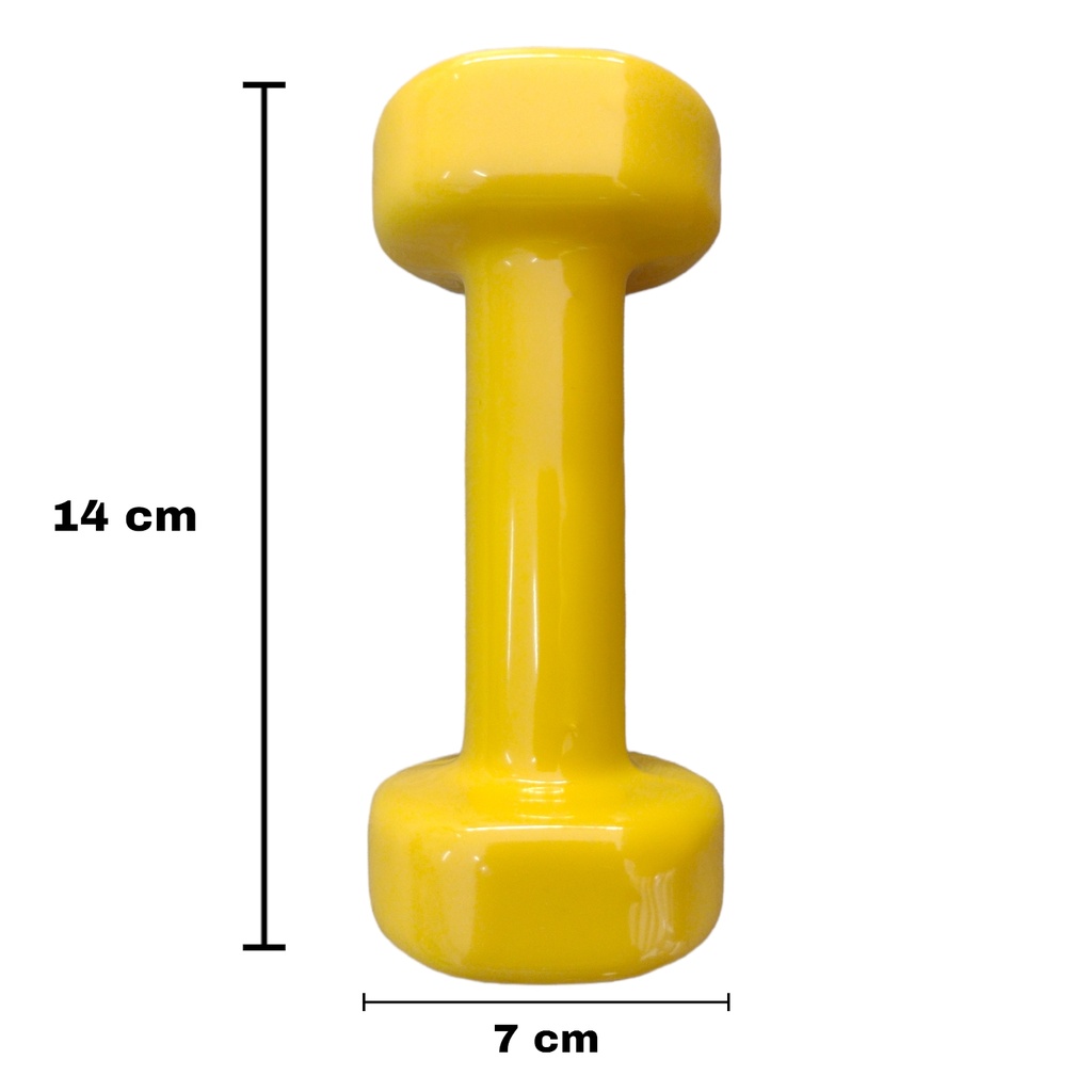 VINYL DUMBBELLS/ MANCUERNAS DE VINIL PAR 1 KG INFINITé