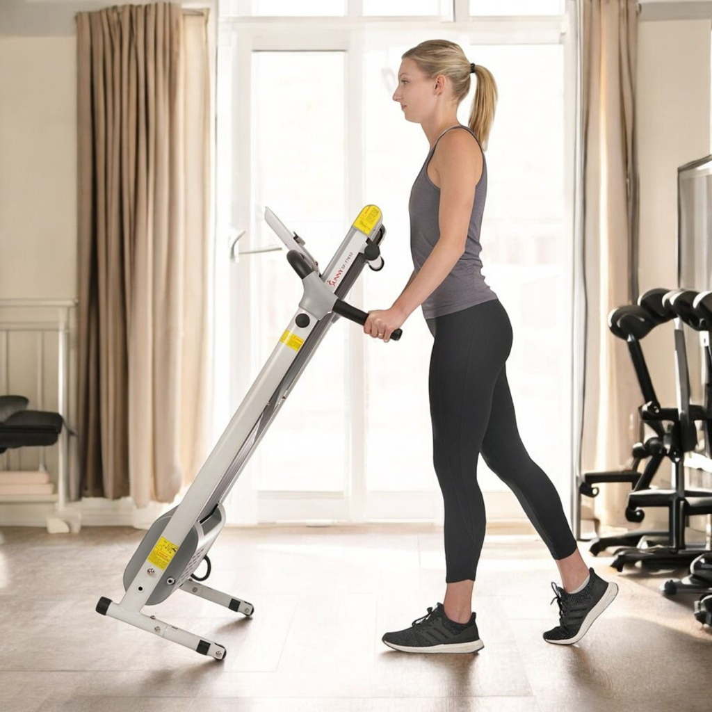 Caminadora Plegable Fácil de Armar Marca Sunny Health & Fitness