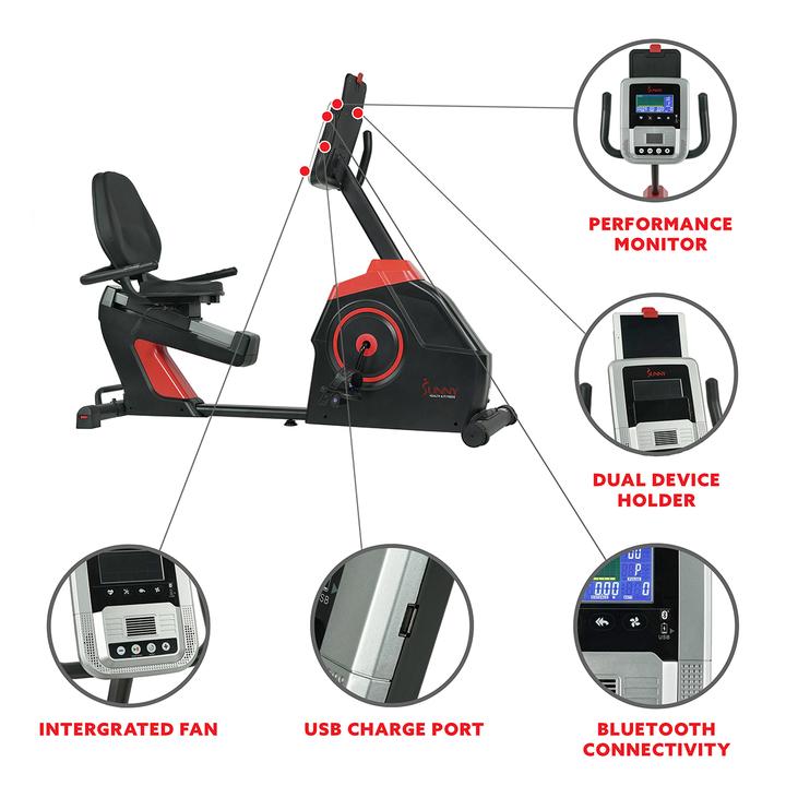 SUNNY EVO-FIT CARDIO RECUMBENT BIKE SF-RB4954