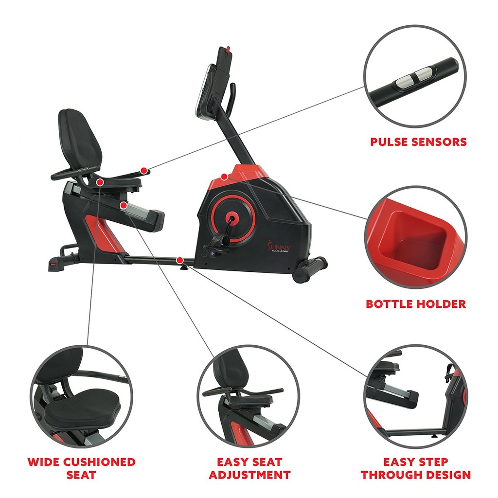 SUNNY EVO-FIT CARDIO RECUMBENT BIKE SF-RB4954