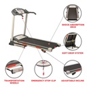 SUNNY HEALTH & FITNESS MOTORIZED TREADMILL