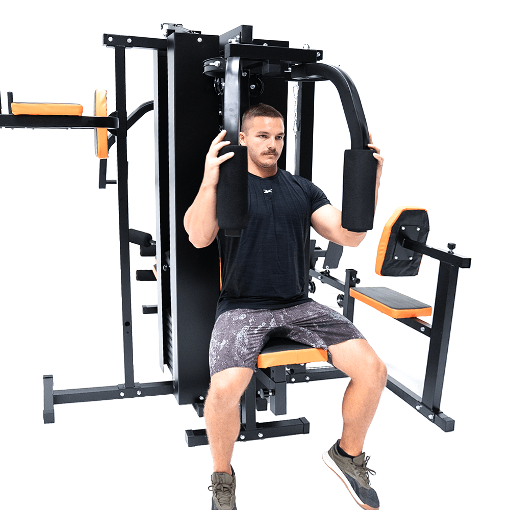 Force USA Multigimnasio de 4 estaciones/4 Station Multigym F-HG400