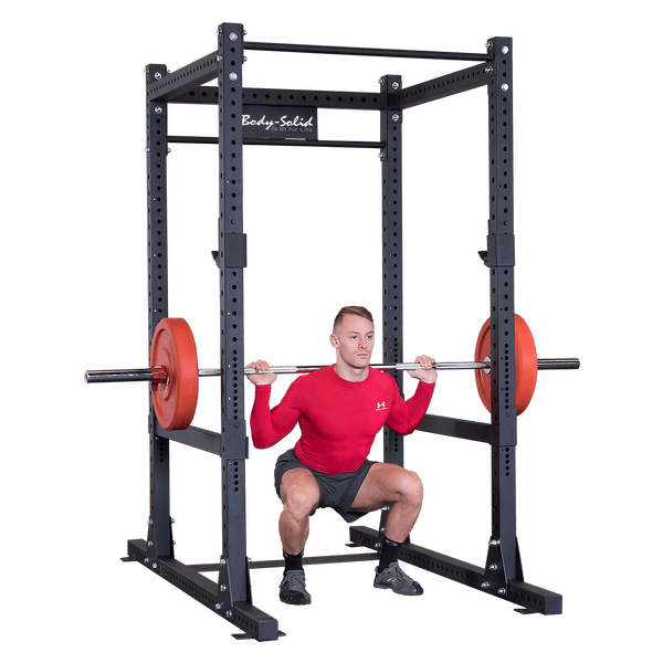 Body Solid Power Rack uso 100% comercial Altura Extendida