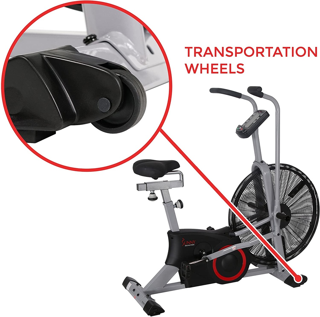 SUNNY HEALTH & FITNESS TORNADO AIR BIKE