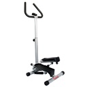 Sunny Health & Fitness Mini Escaladora con soporte/Twist Stepper w/ Handle Bar