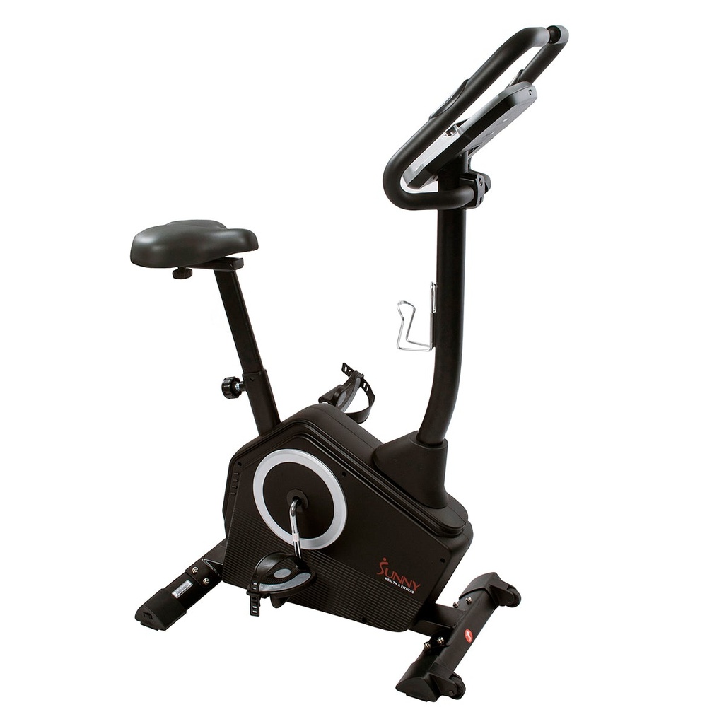 SUNNY Bicicleta Vertical Programable con monitor y control de pulso SF-B2883