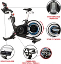 Sunny Health & Fitness - Bicicleta Entrenadora de Pista Comercial -Ciclismo Interior ASUNA - SF-B6100