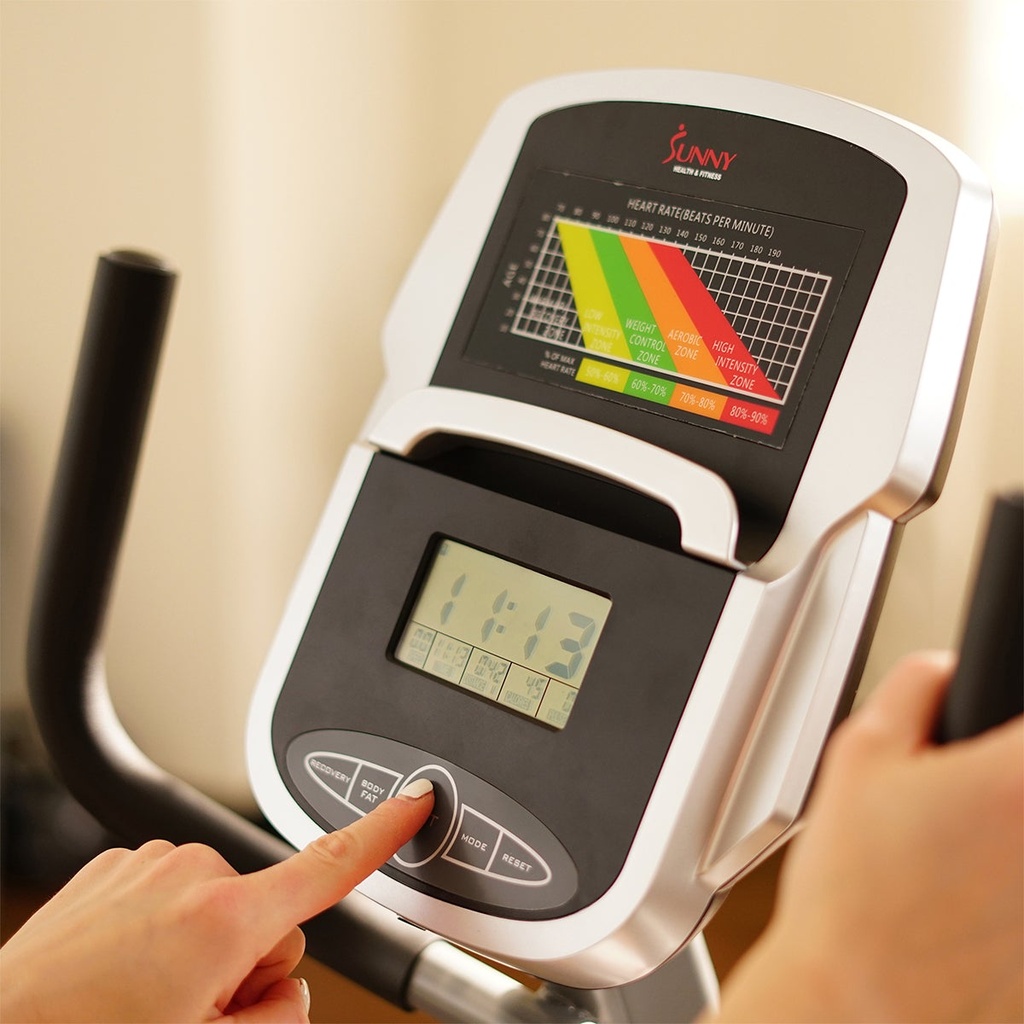 Sunny Health &amp; Fitness Magnetic Recumbent Bike