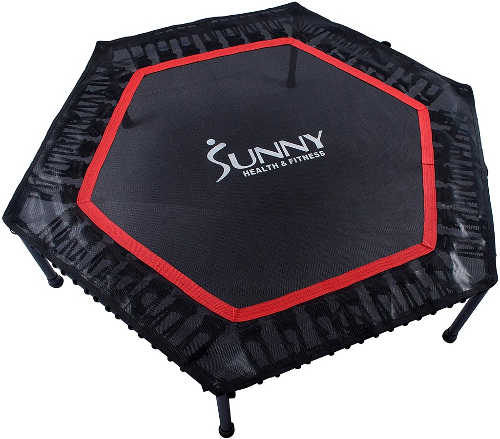 Sunny Trampolín Hexagonal con barra de agarre ajustable SF-NO.079