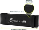 Prosource Bandas de Resistencia Xfit Loop Juego de 5  PS-1021-CFB-5