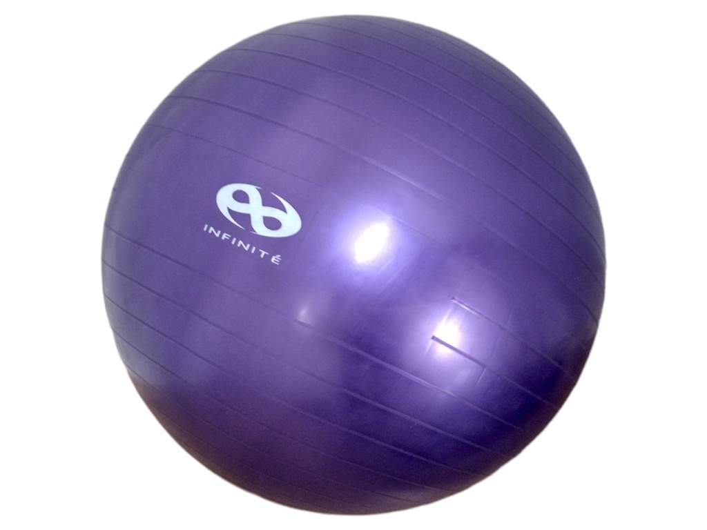 Infinité Pelota de Yoga / PVC Gym yoga Ball 65cm Diametro(800g) Color Morado
