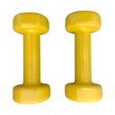 VINYL DUMBBELLS/ MANCUERNAS DE VINIL PAR 1 KG INFINITé